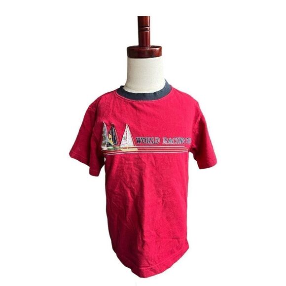 Youth Boys Gymboree Nautical Sailing Baseball Graphic Tee Shirt Lot - Sz 5 - Picture 3 of 5